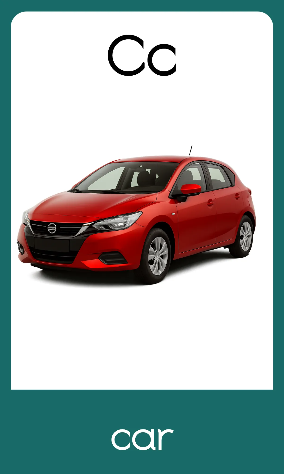 Free Alphabet Flashcards with Pictures Template to Edit Online