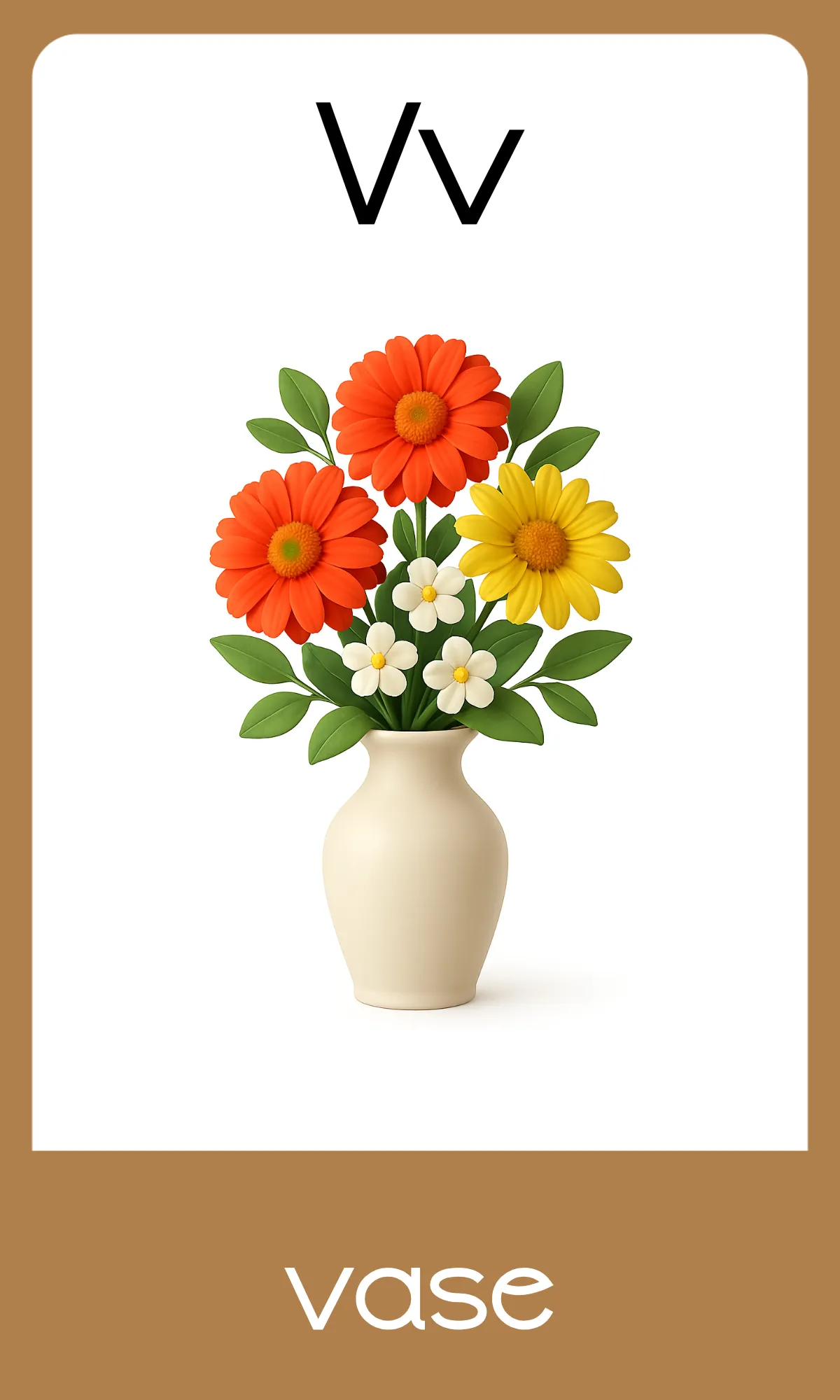 Free Alphabet Flashcards with Pictures Template to Edit Online