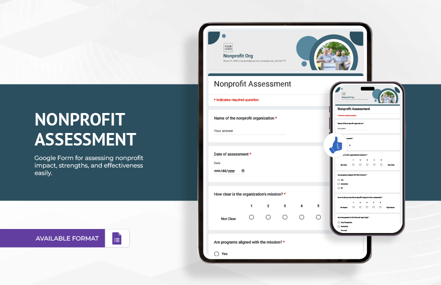 Nonprofit Assessment Template