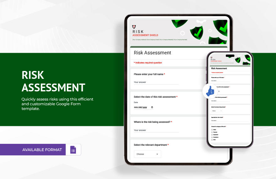 Risk Assessment Template
