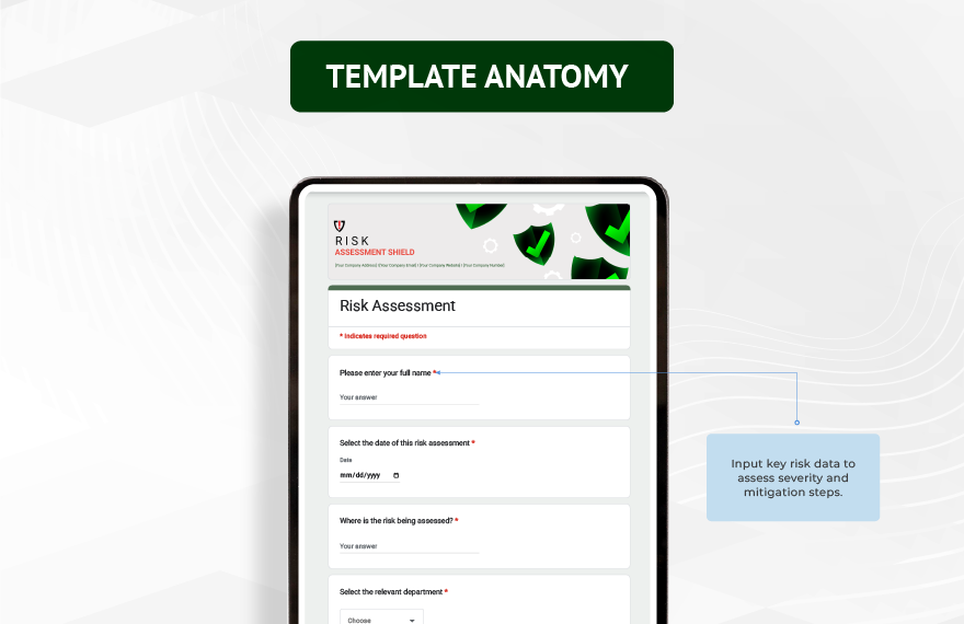 Risk Assessment Template