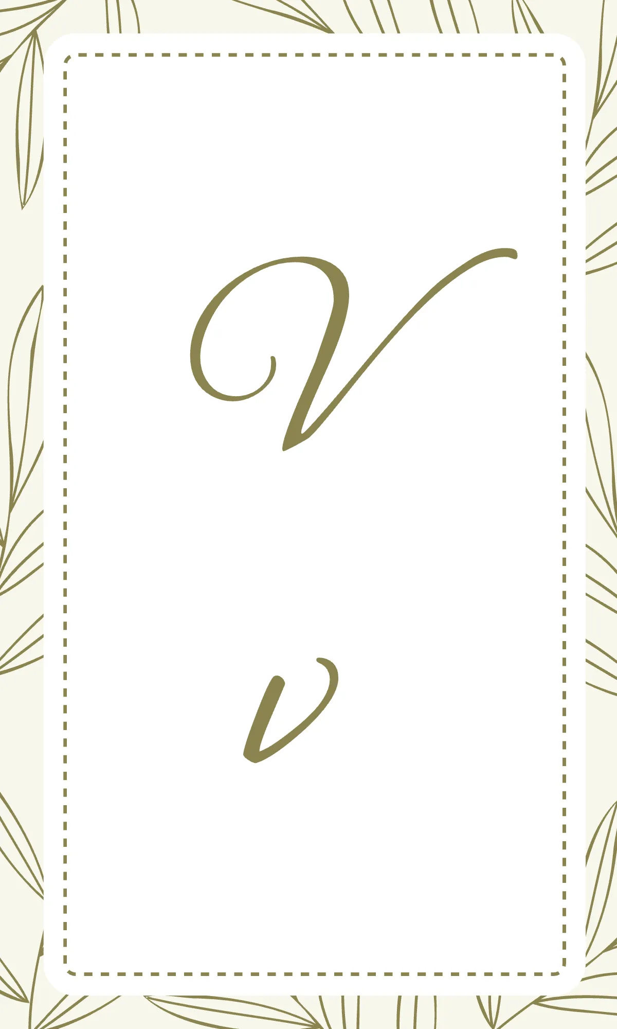 Free Aesthetic Alphabet Flashcards in Cursive Template to Edit Online