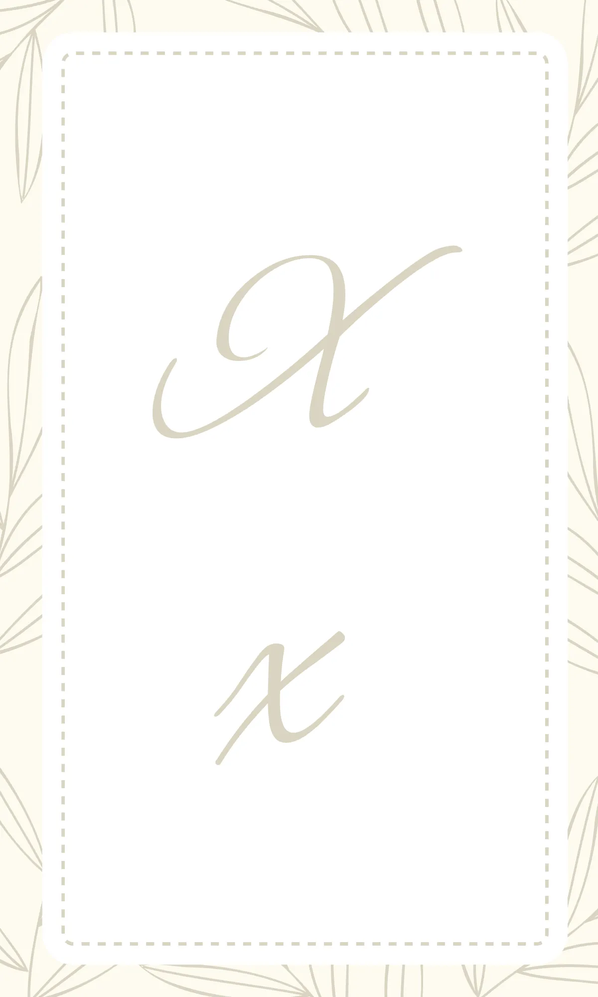 Free Aesthetic Alphabet Flashcards in Cursive Template to Edit Online