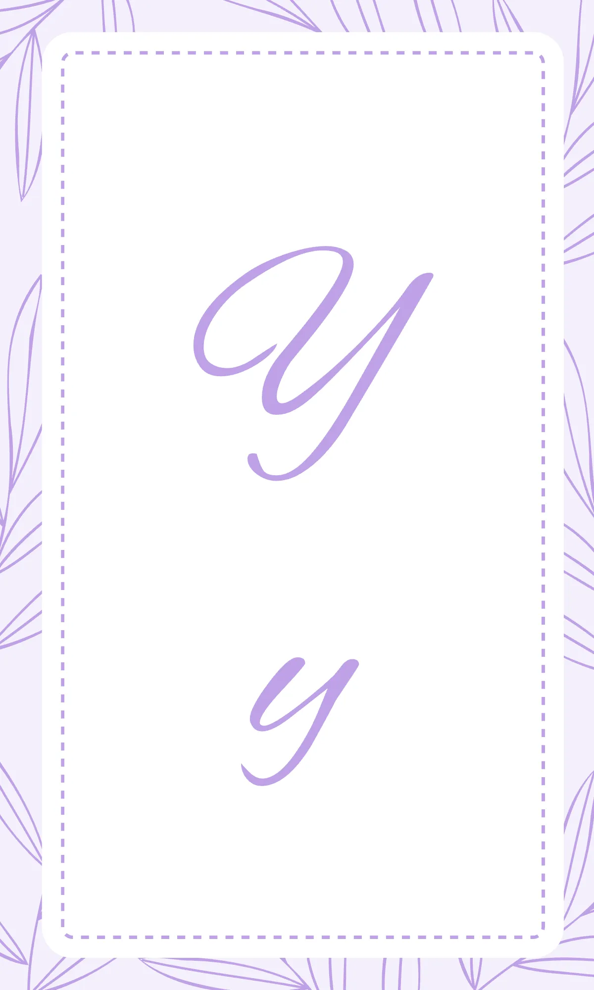 Free Aesthetic Alphabet Flashcards in Cursive Template to Edit Online