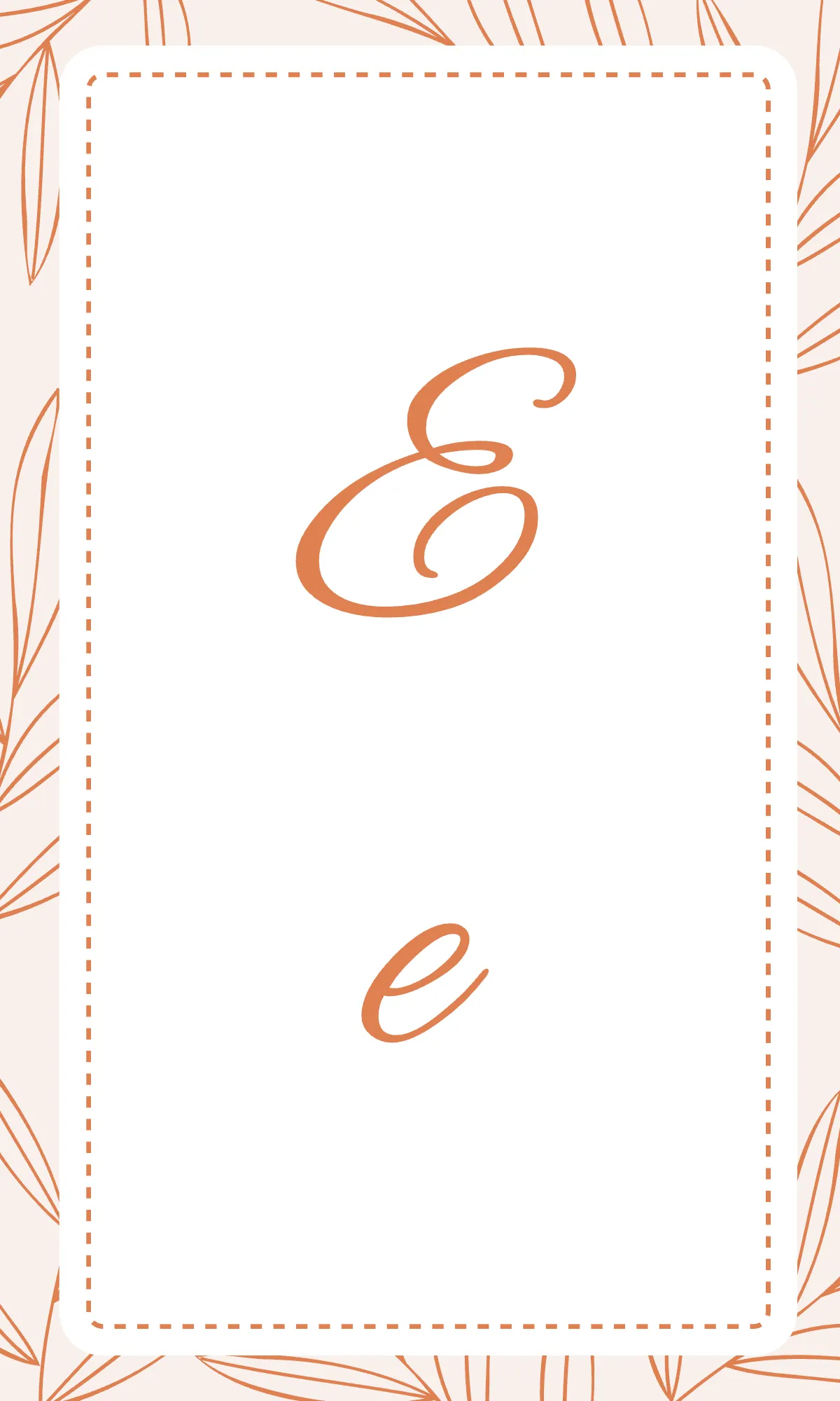 Free Aesthetic Alphabet Flashcards in Cursive Template to Edit Online