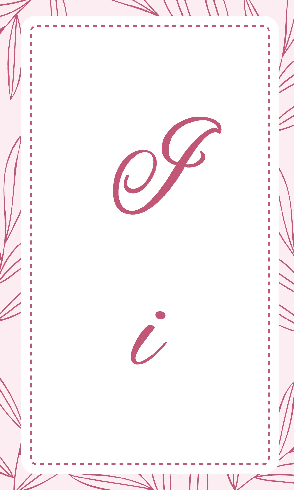 Free Aesthetic Alphabet Flashcards in Cursive Template to Edit Online