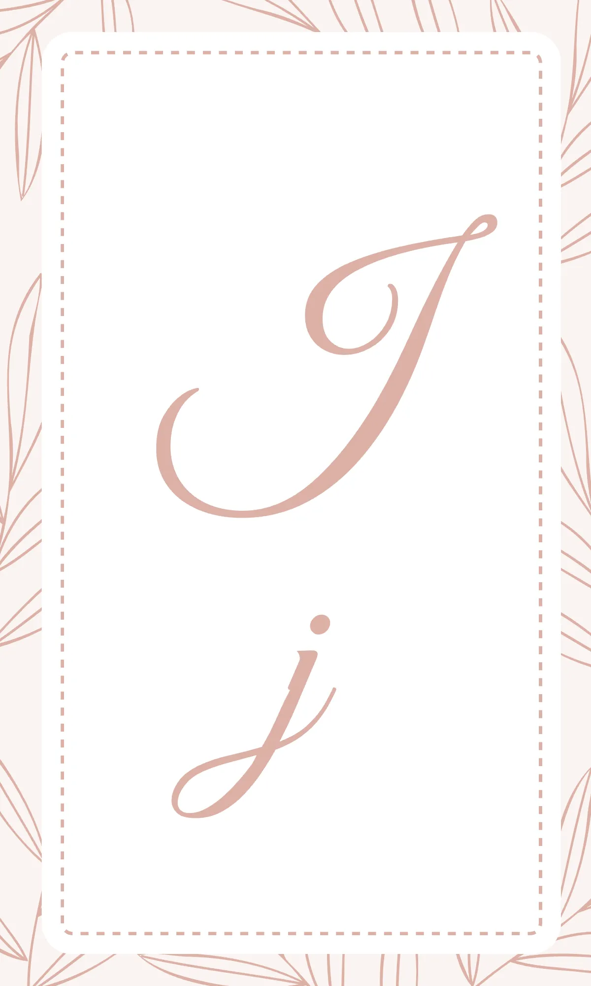 Free Aesthetic Alphabet Flashcards in Cursive Template to Edit Online