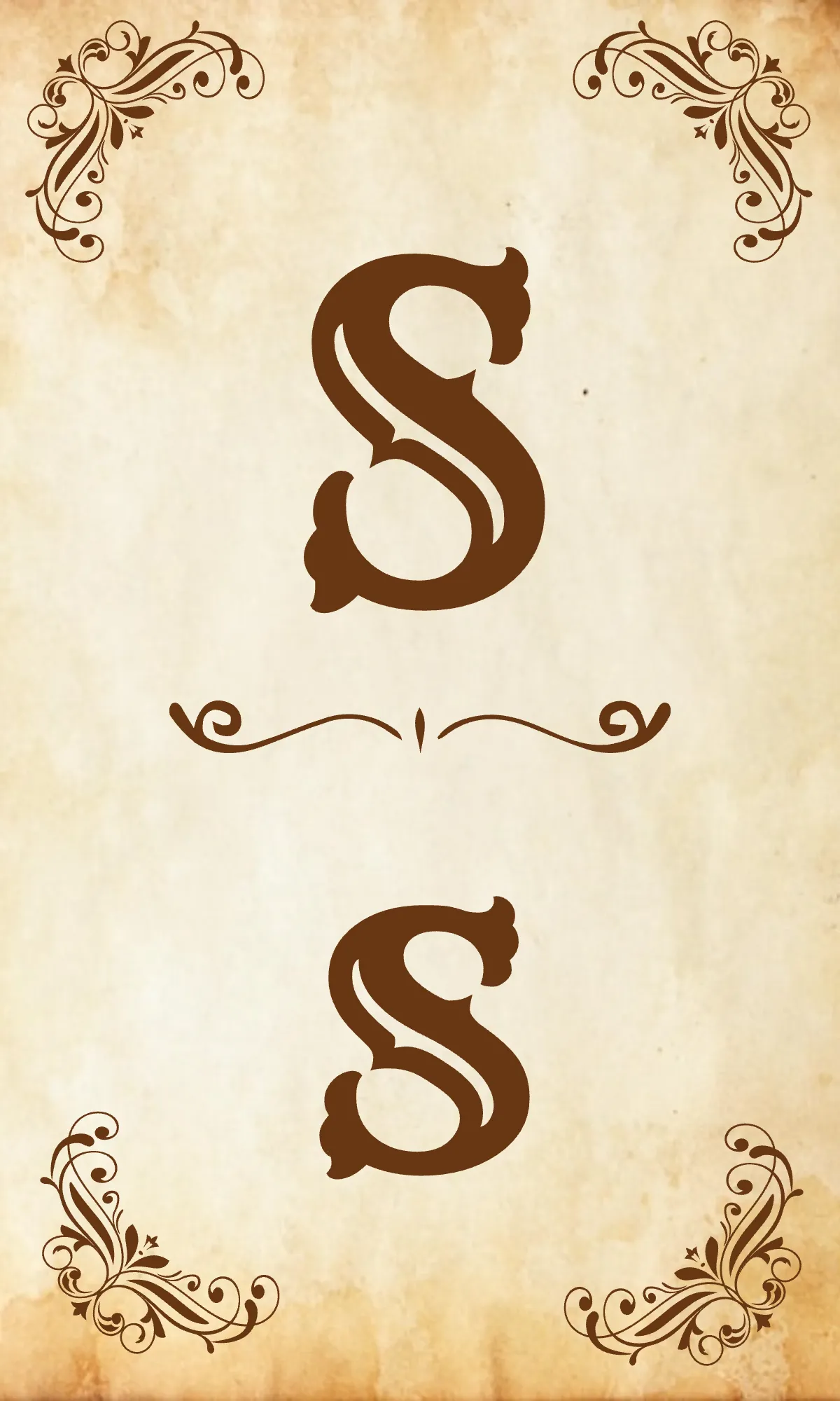 Free Vintage Alphabet Flashcards Template to Edit Online