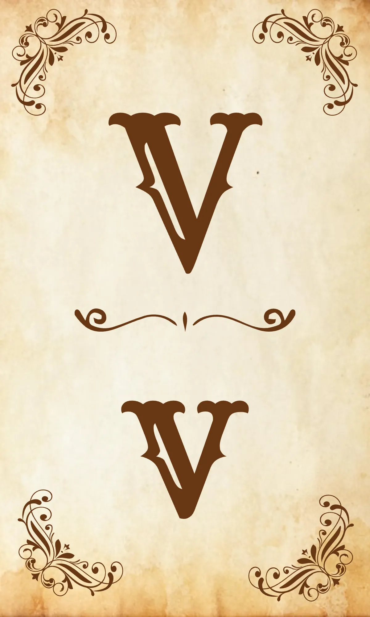 Free Vintage Alphabet Flashcards Template to Edit Online