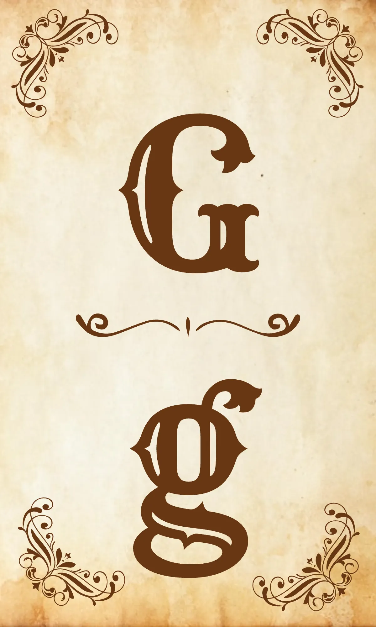 Free Vintage Alphabet Flashcards Template to Edit Online