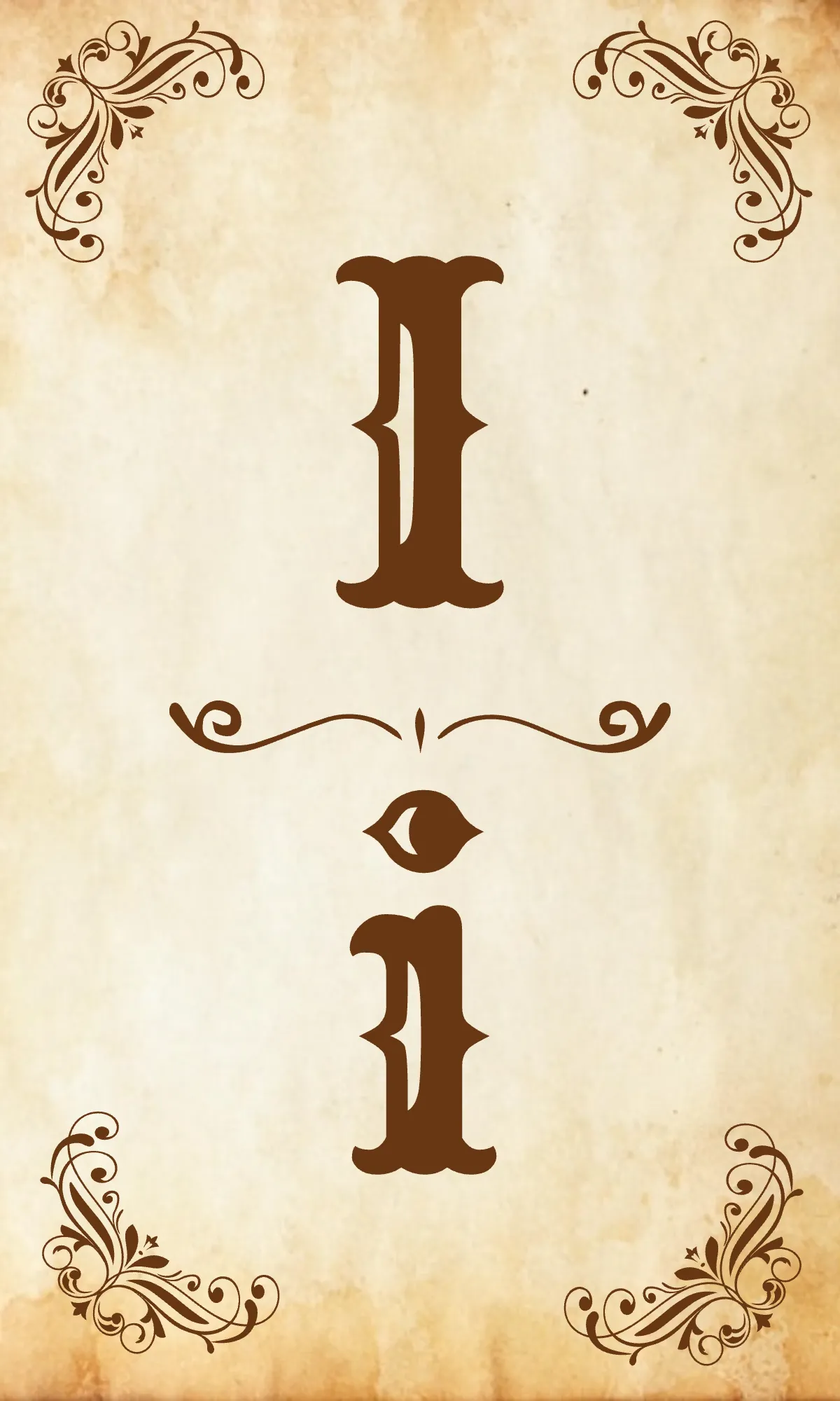 Free Vintage Alphabet Flashcards Template to Edit Online