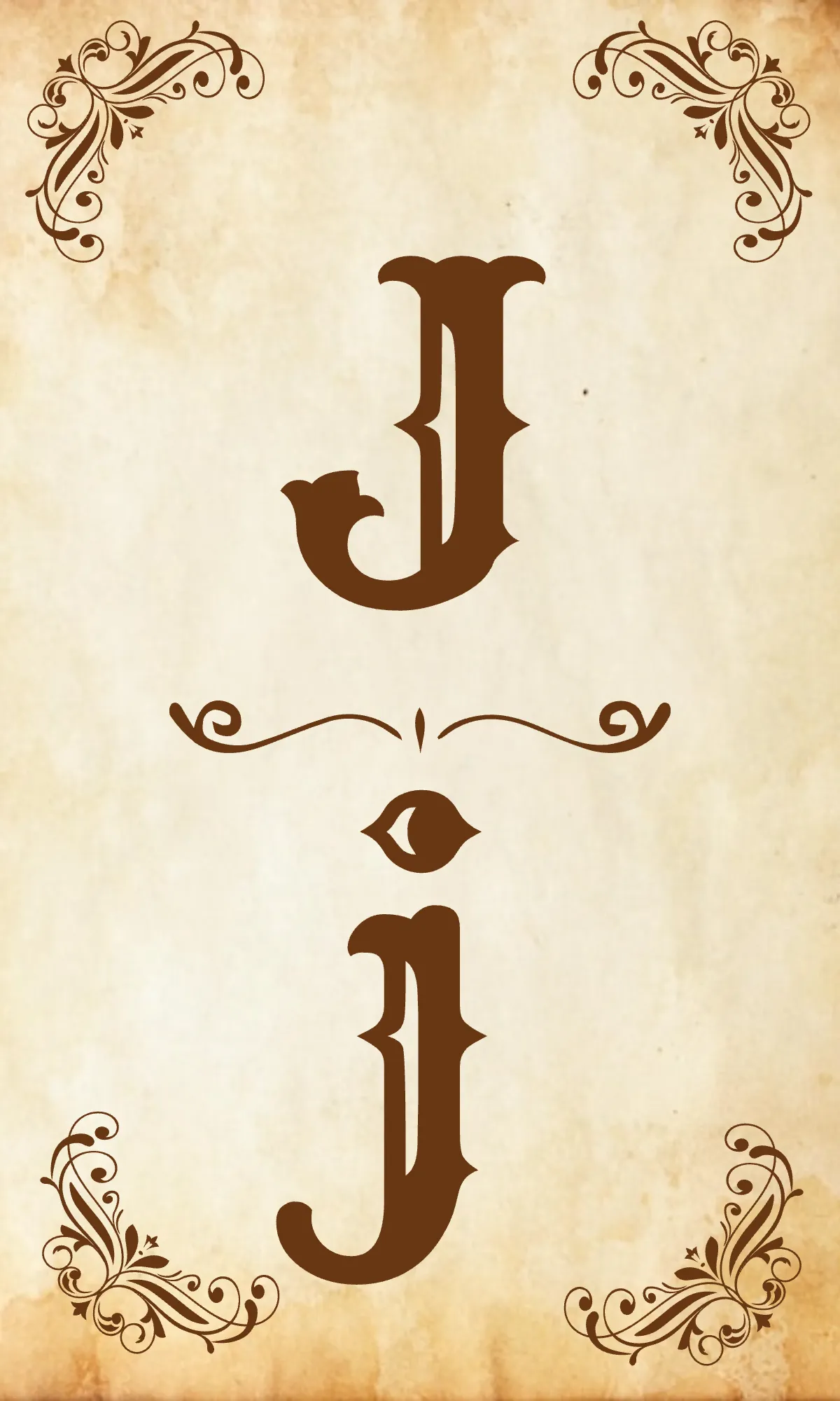 Free Vintage Alphabet Flashcards Template to Edit Online