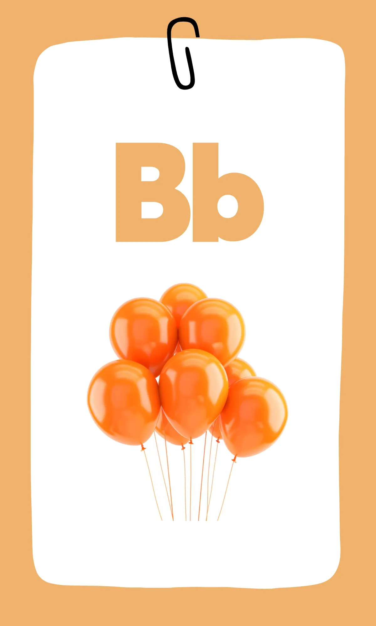 Free Rainbow Alphabet Flashcards Template to Edit Online