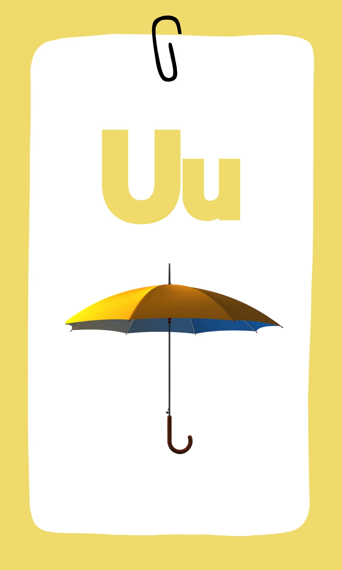 Free Rainbow Alphabet Flashcards Template to Edit Online