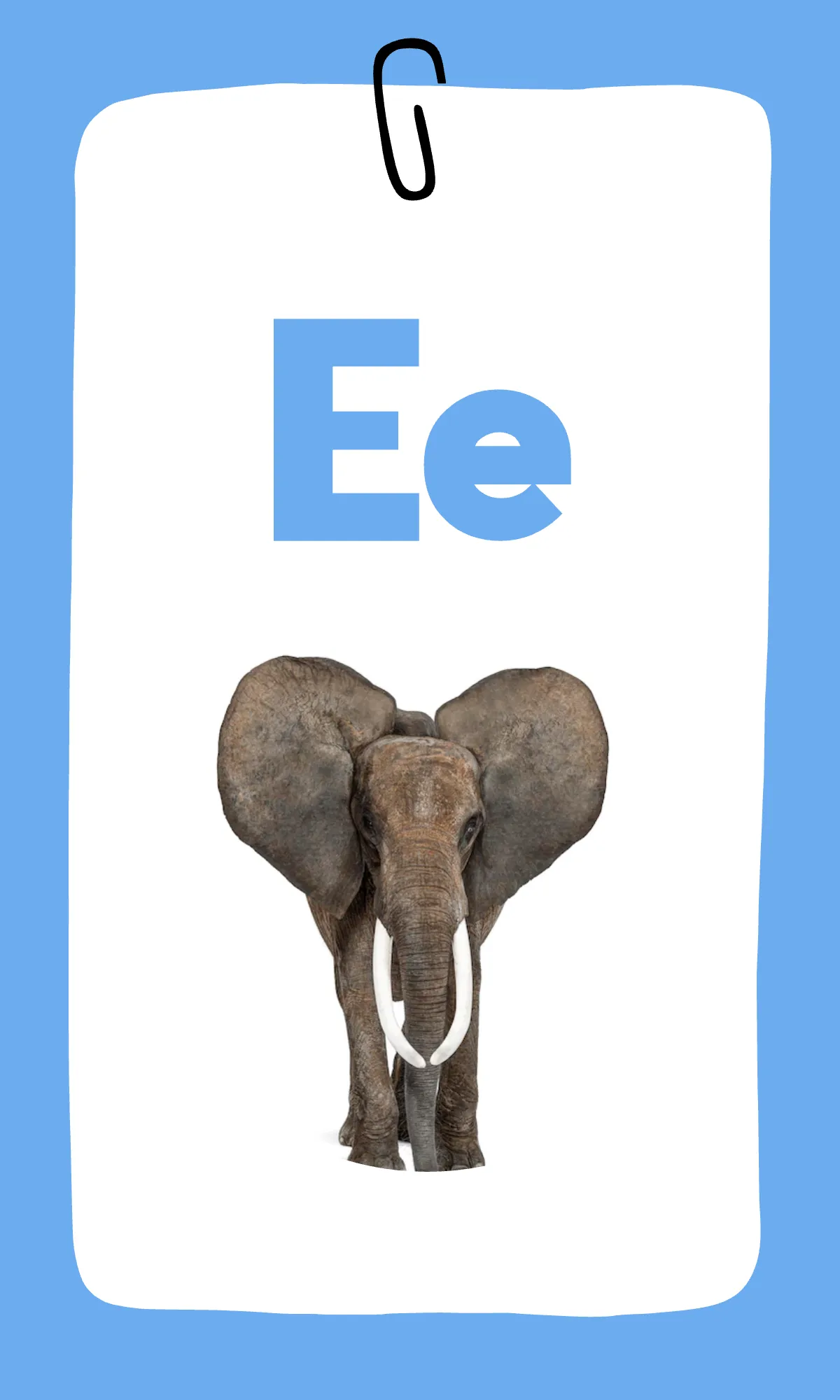 Free Rainbow Alphabet Flashcards Template to Edit Online