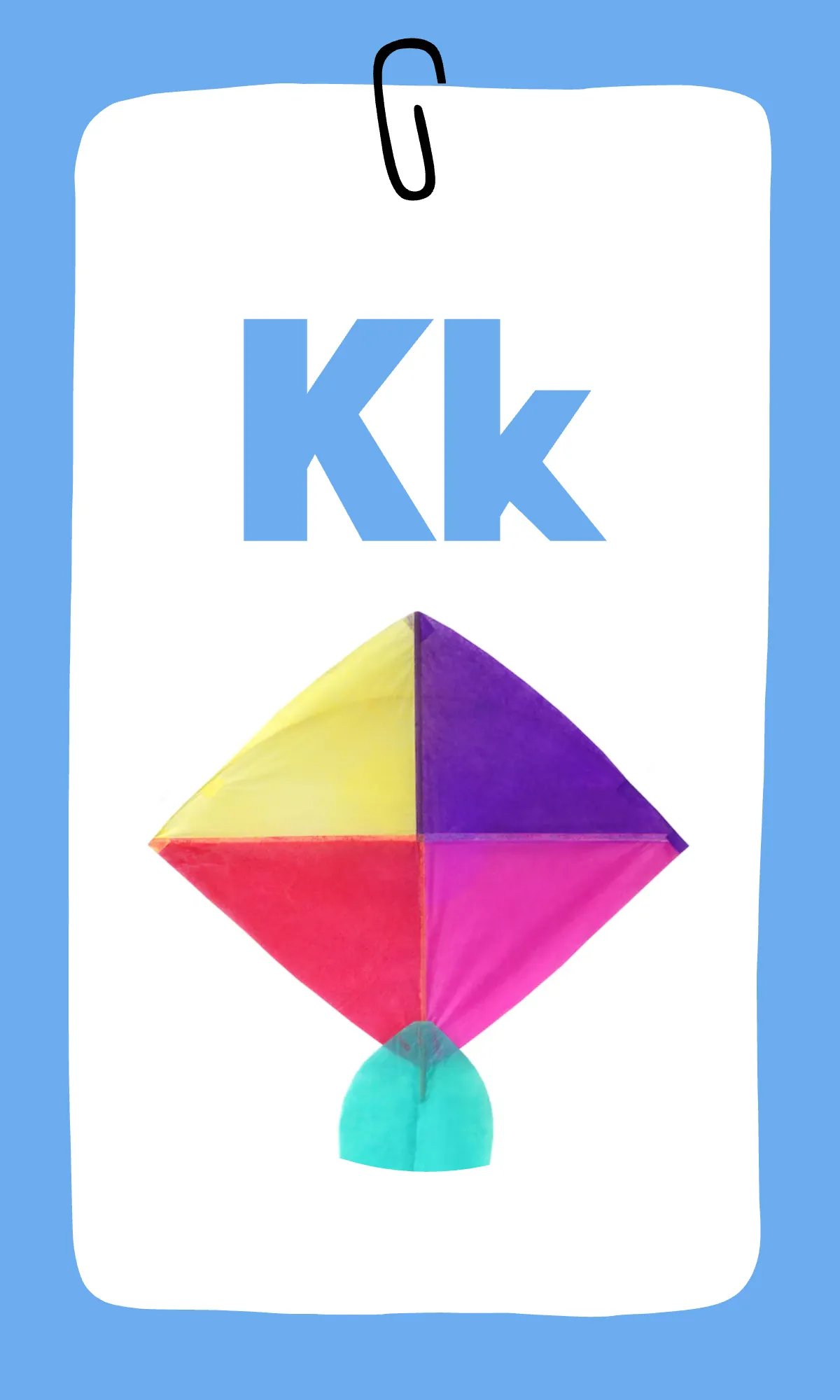 Free Rainbow Alphabet Flashcards Template to Edit Online