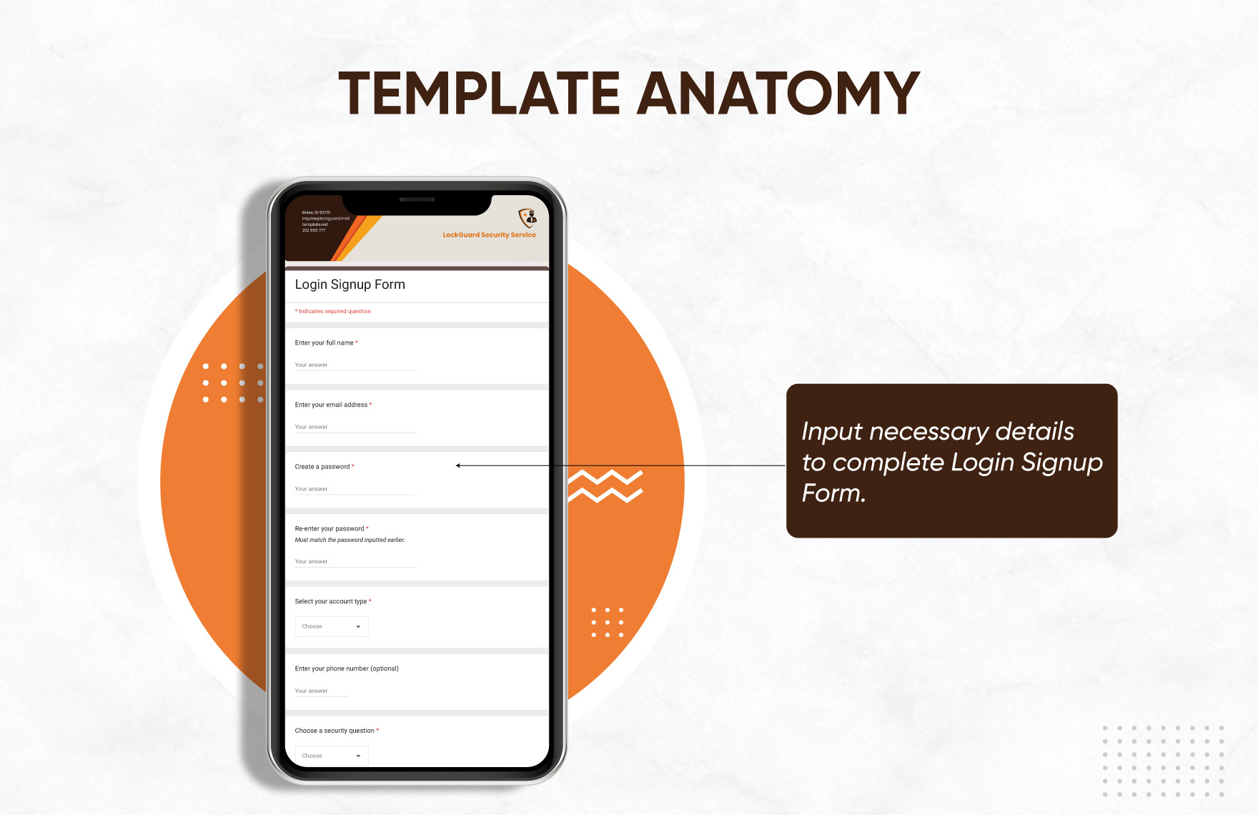 Login Signup Form Template