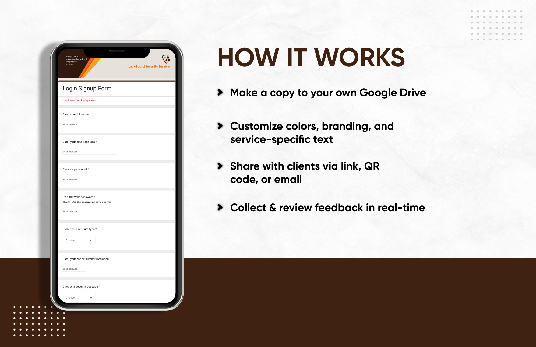 Login Signup Form Template