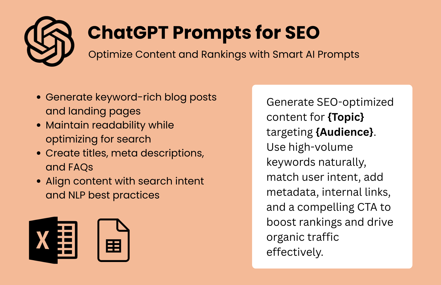 Free ChatGPT Prompts For SEO