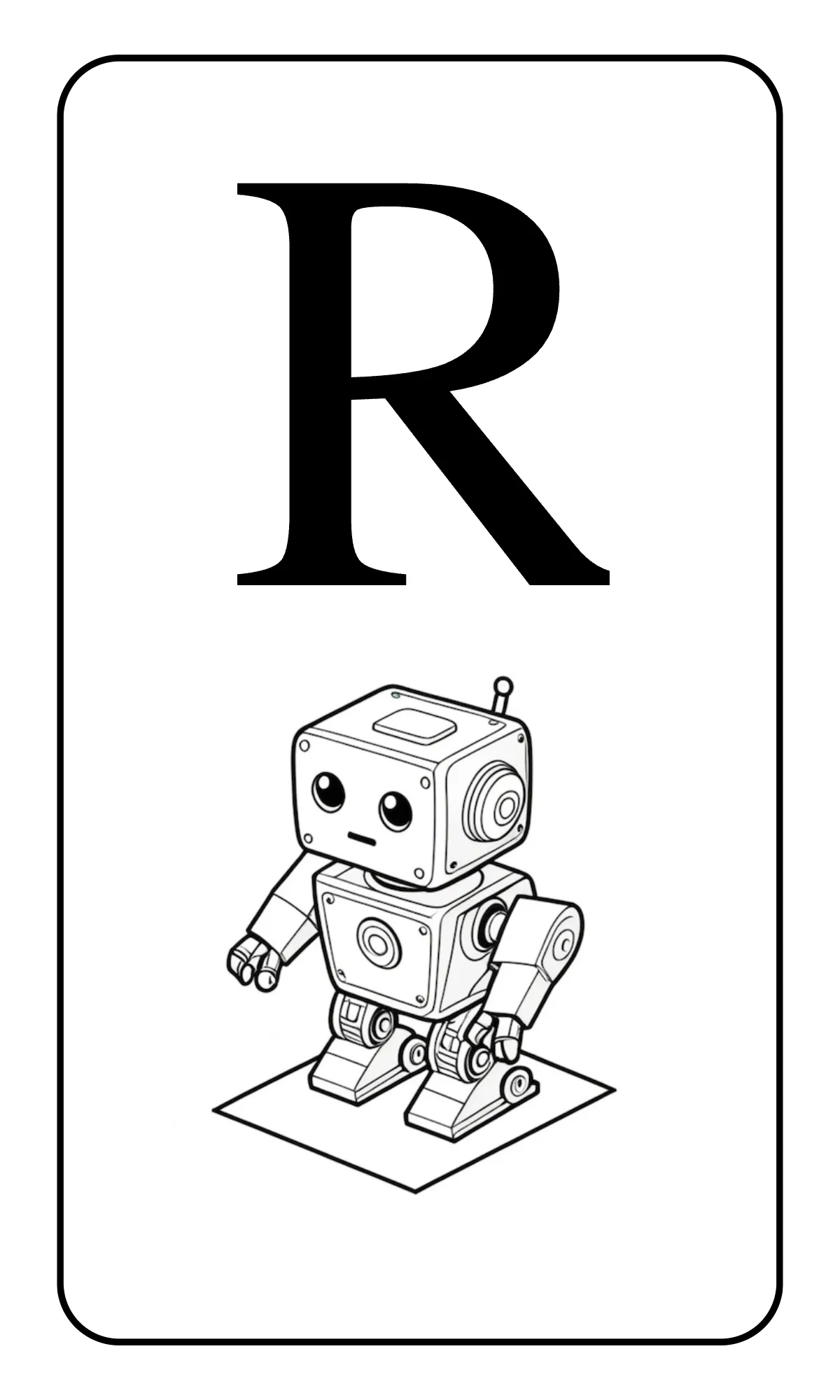 Free Alphabet Flashcards with Tracing Lines Template to Edit Online