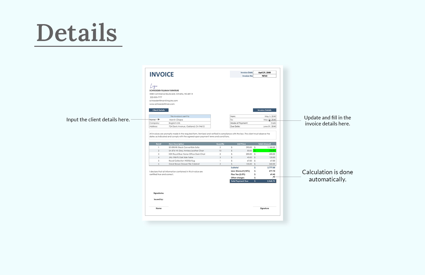 Invoice Financing Startup Template