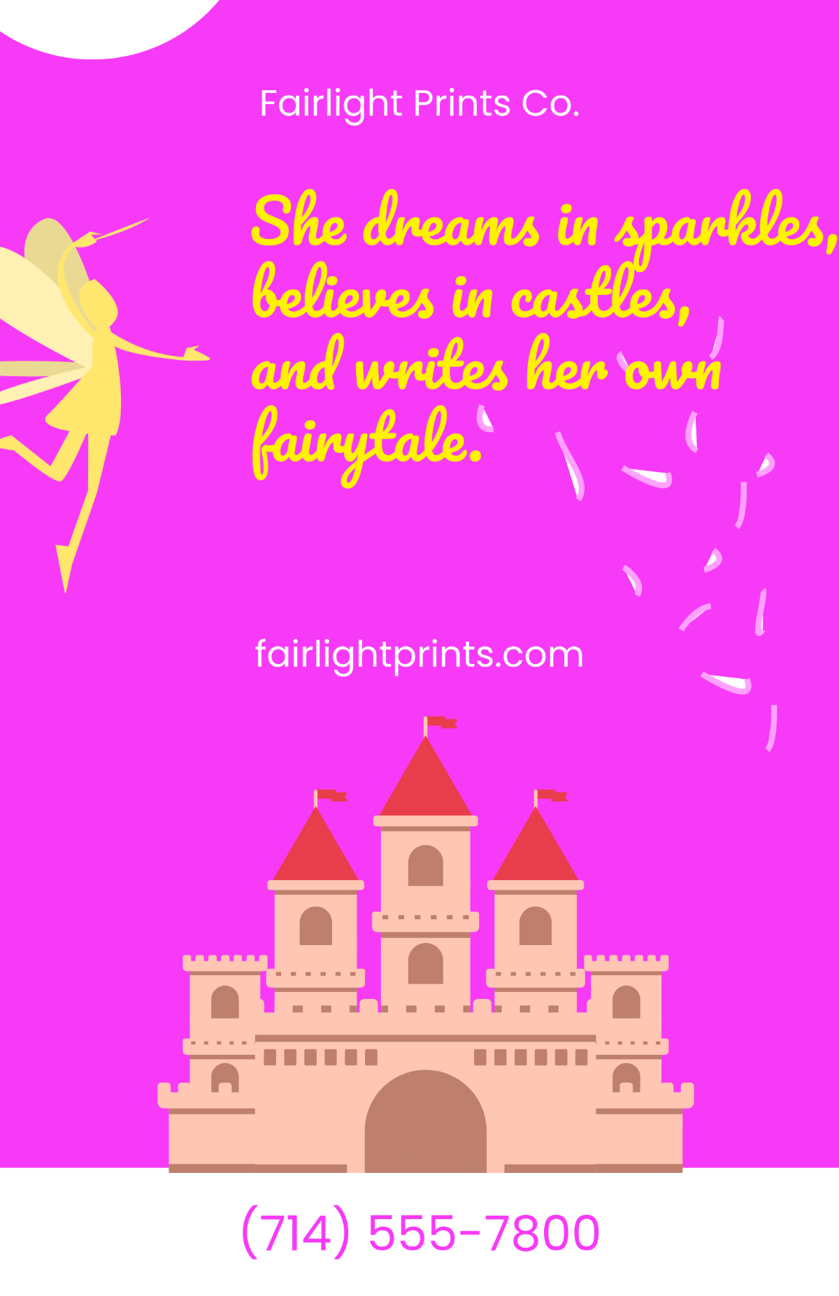 Free Girl Disney Background Poster Template