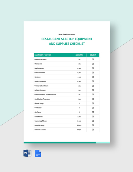 83+ Equipment Templates - Free Downloads | Template.net