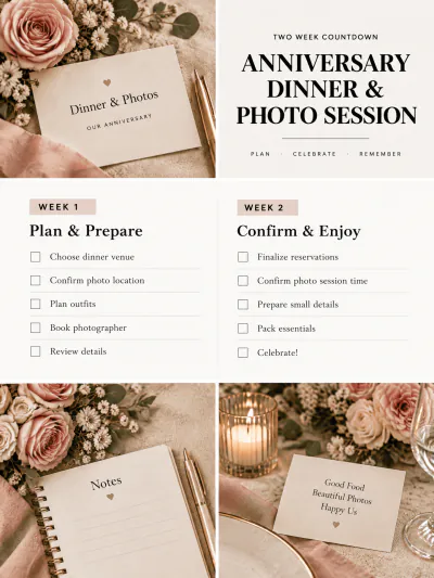 Free Free Wedding Anniversary Planner Template to Edit Online