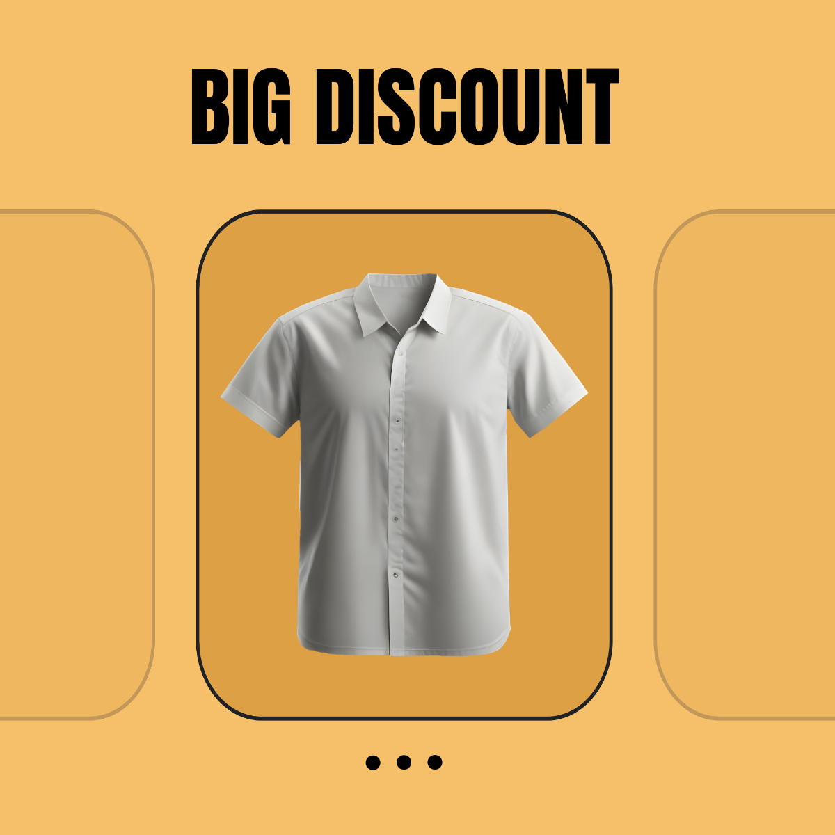 Free Button-up Mercari Photo Template