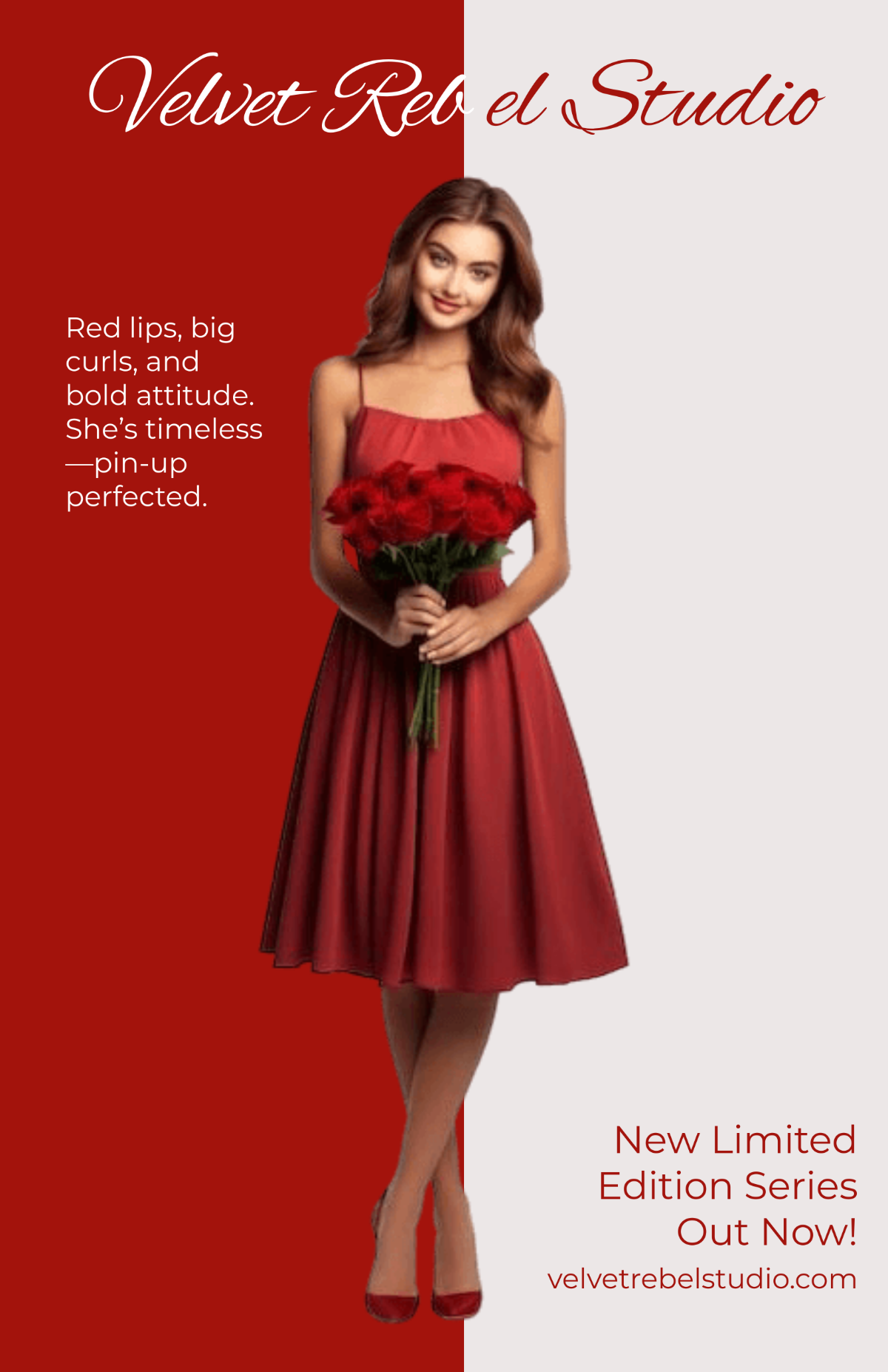 Free Pin Up Girl Poster Template