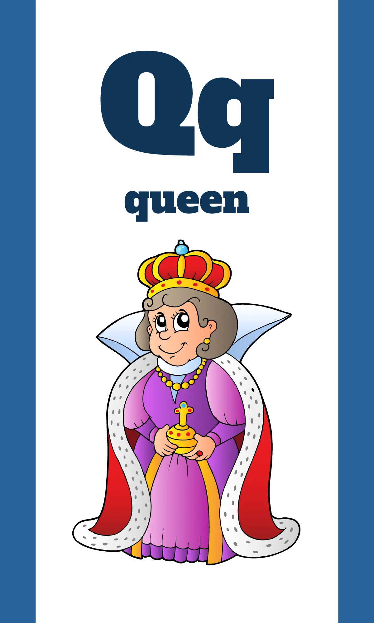 Free Alphabet Flashcards with Backgrounds Template to Edit Online