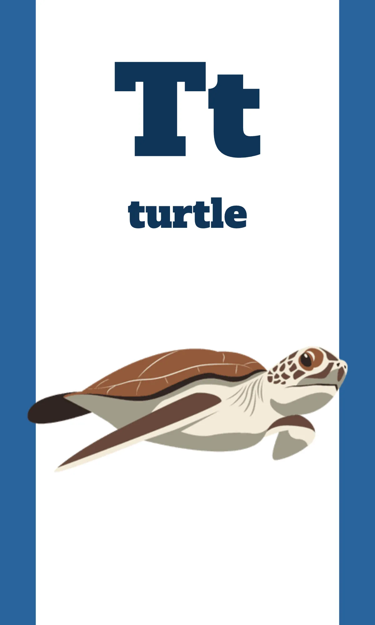 Free Alphabet Flashcards with Backgrounds Template to Edit Online