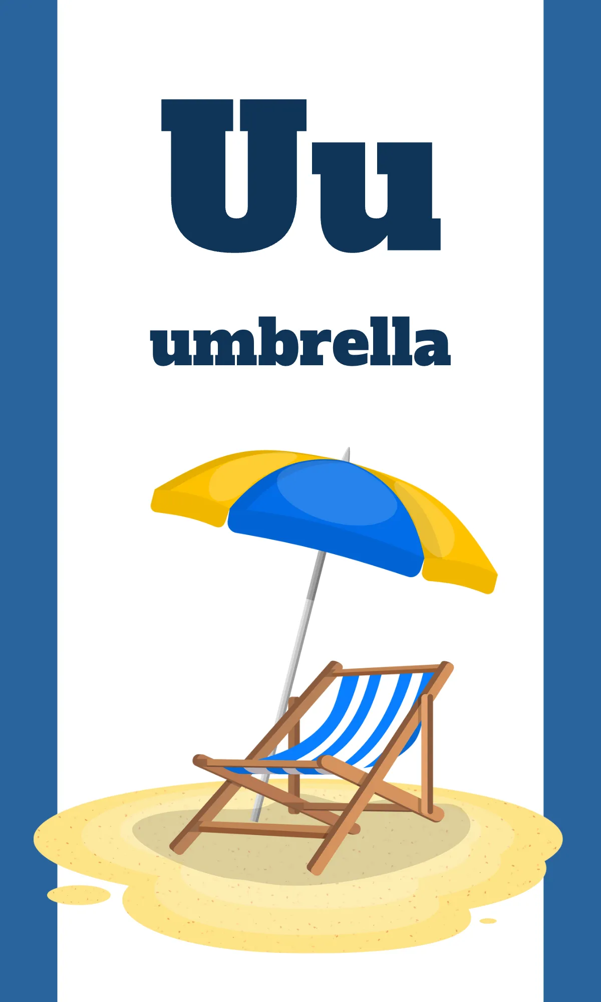 Free Alphabet Flashcards with Backgrounds Template to Edit Online