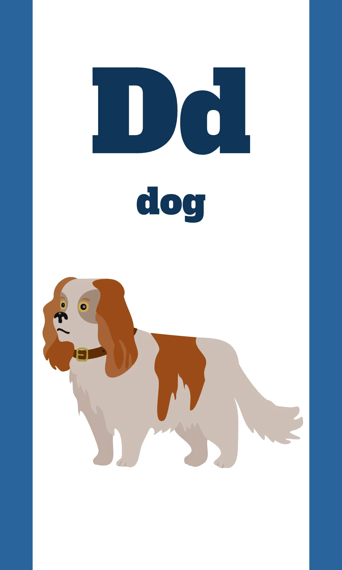 Free Alphabet Flashcards with Backgrounds Template to Edit Online