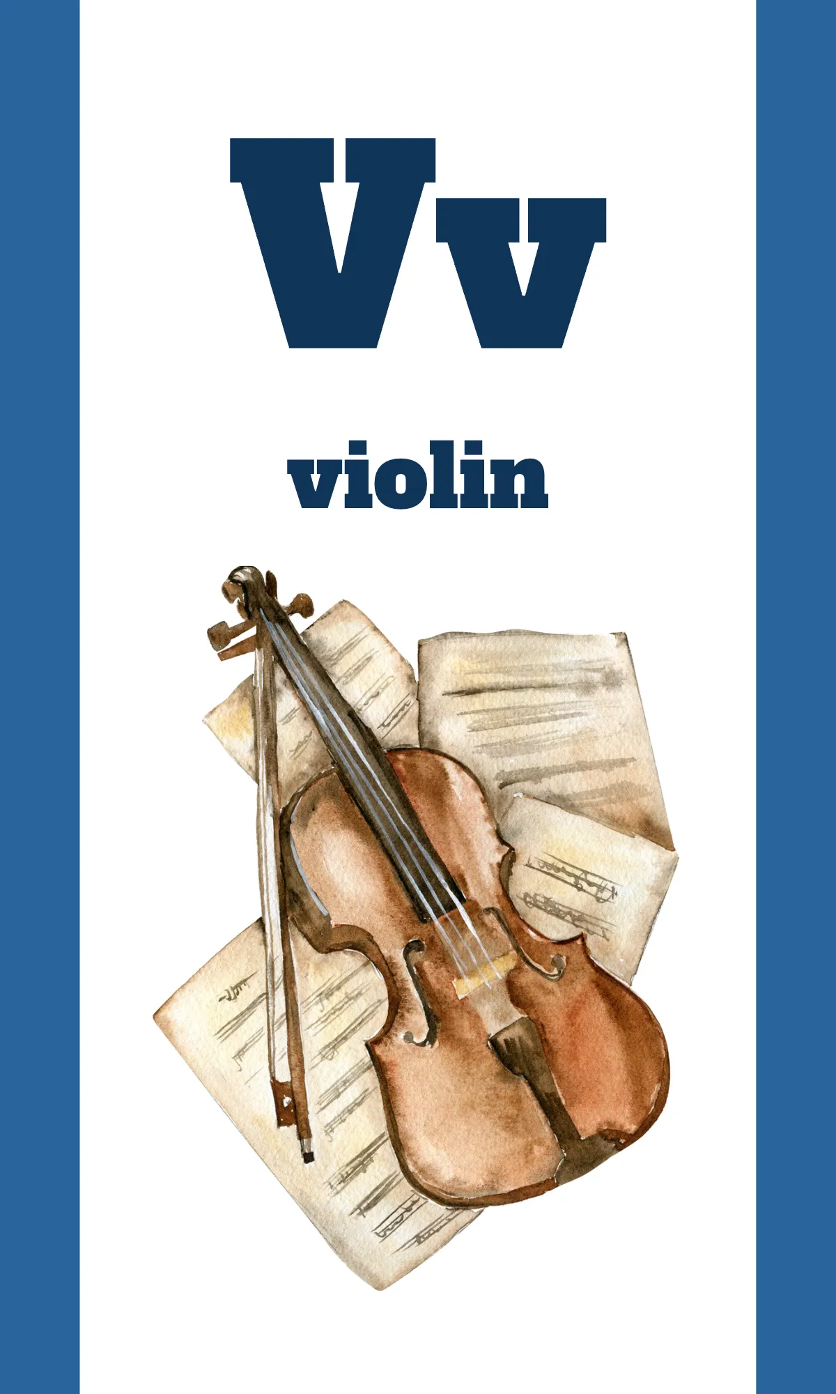 Free Alphabet Flashcards with Backgrounds Template to Edit Online