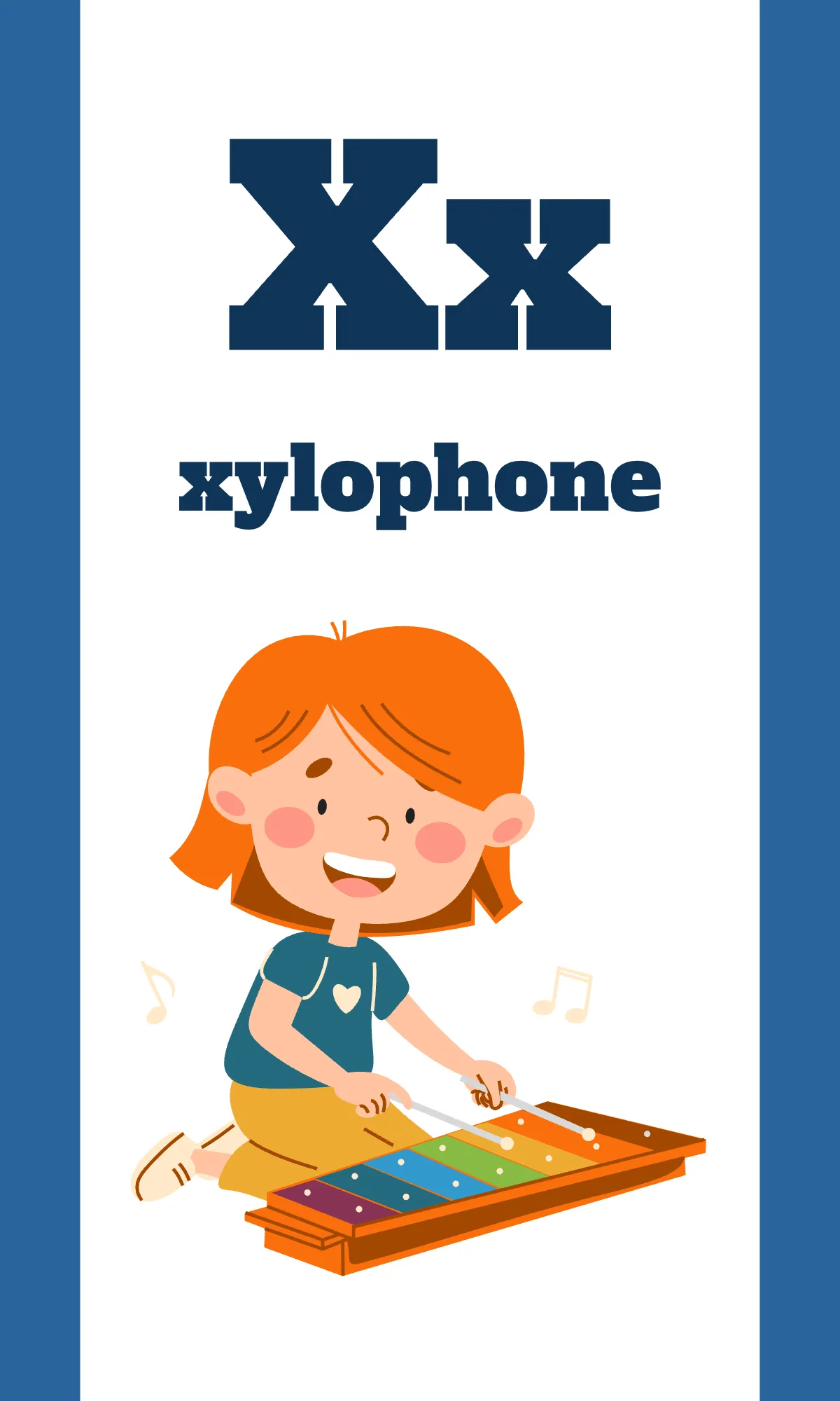 Free Alphabet Flashcards with Backgrounds Template to Edit Online