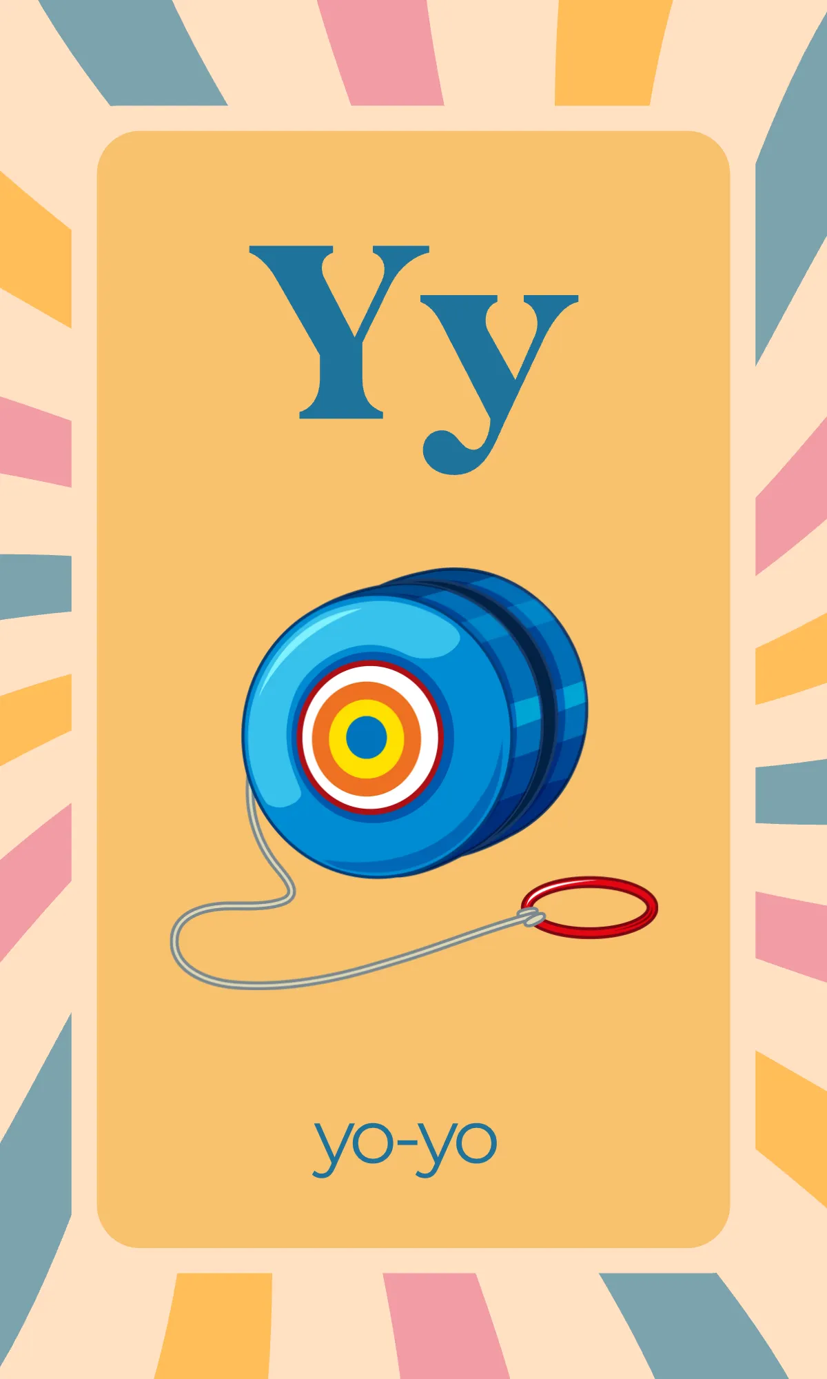 Free Colorful Alphabet Flashcards Template to Edit Online