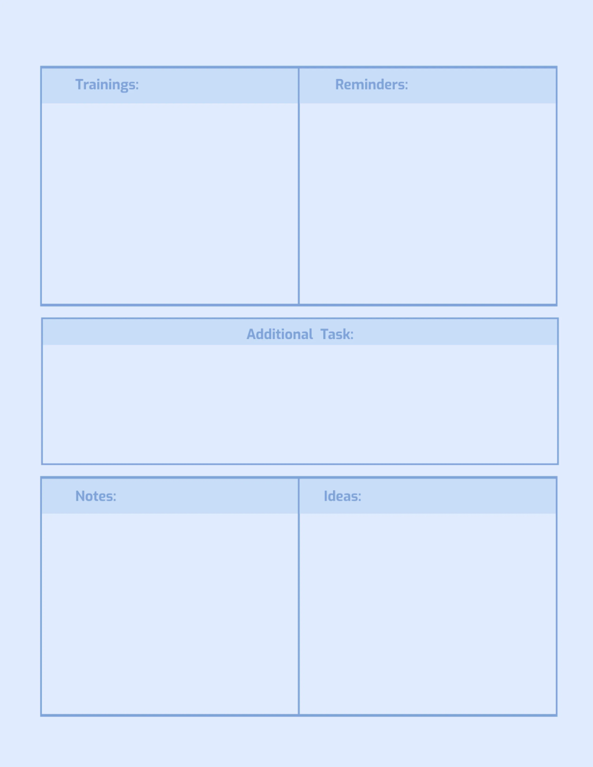 Free Teacher Journal Planner Template to Edit Online