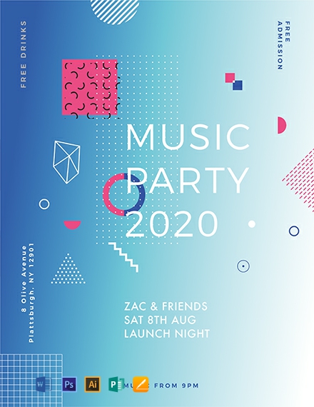 30 Free Promotional Flyer Templates Ready Made Free Club Promotion Flyer Template