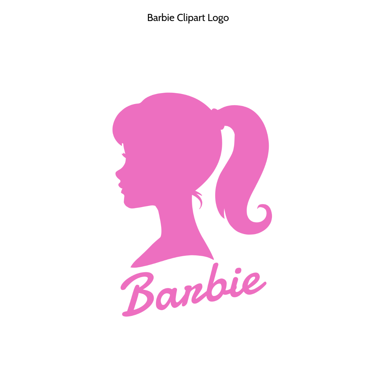 Barbie Clipart Logo Barbie Clipart Logo