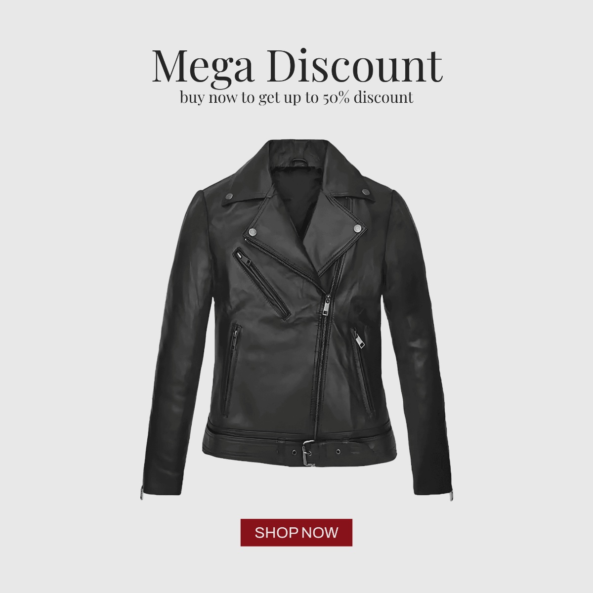 Free Leather Jacket Mercari Photo Template