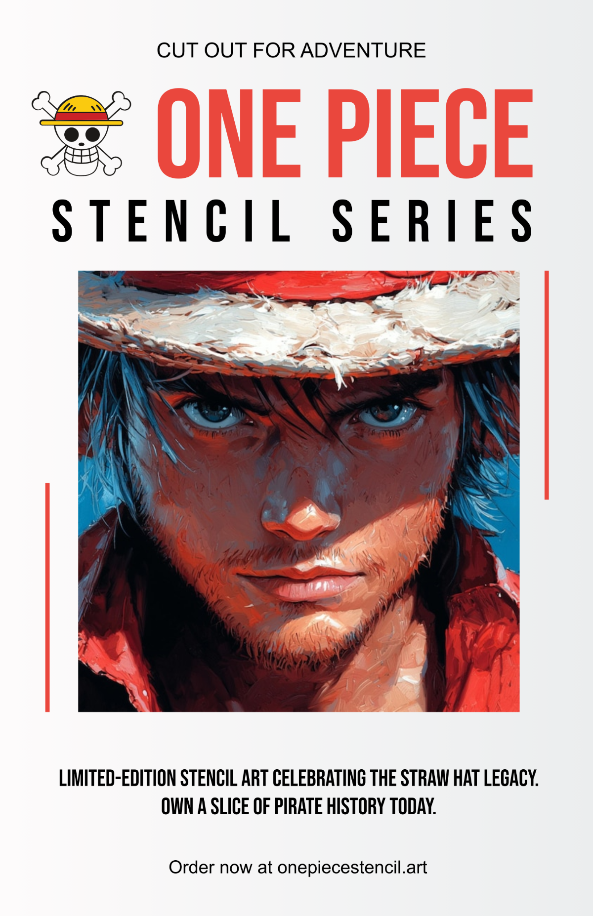Free One Piece Stencil Poster Template
