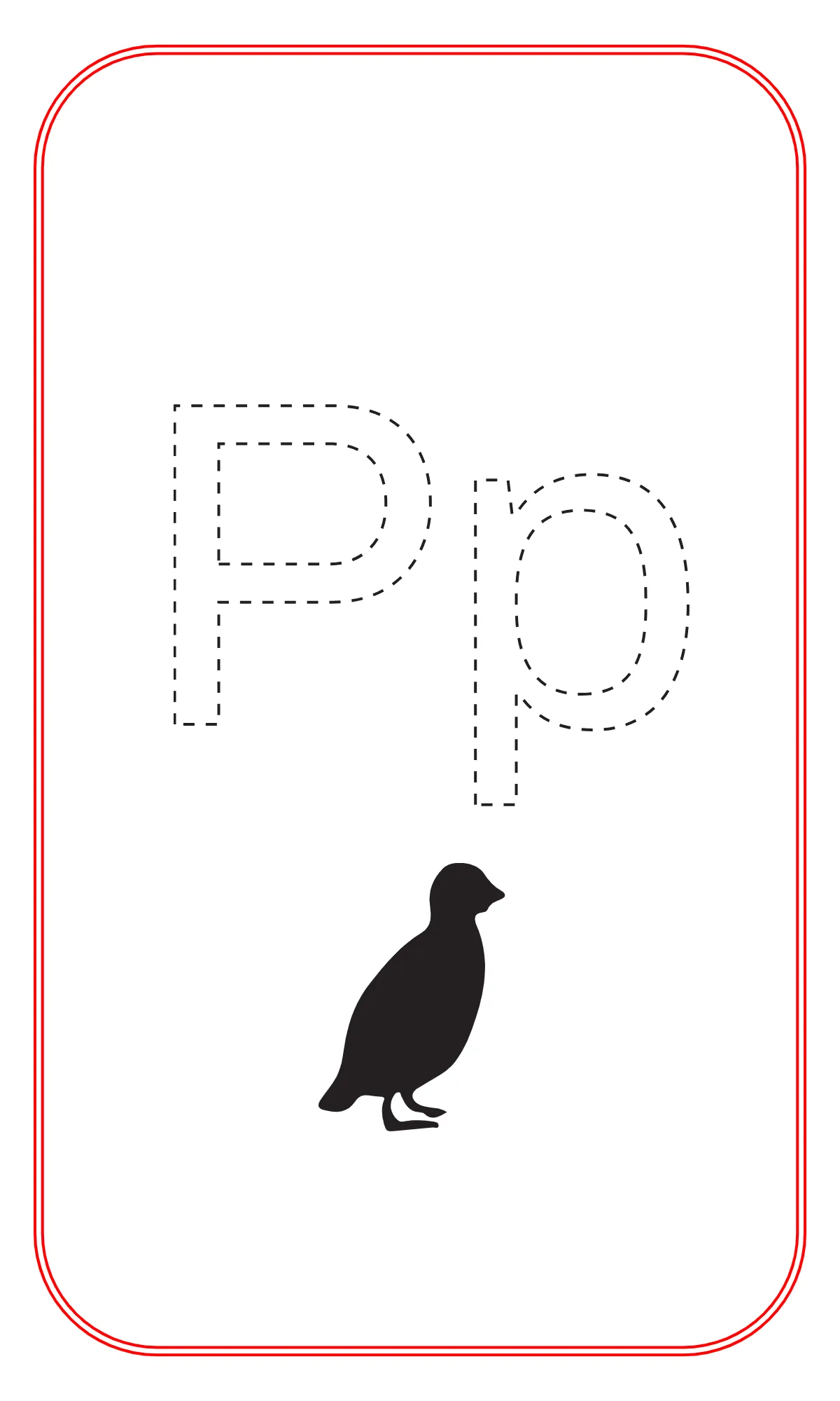 Free Blank Alphabet Tracing Flashcards Template to Edit Online