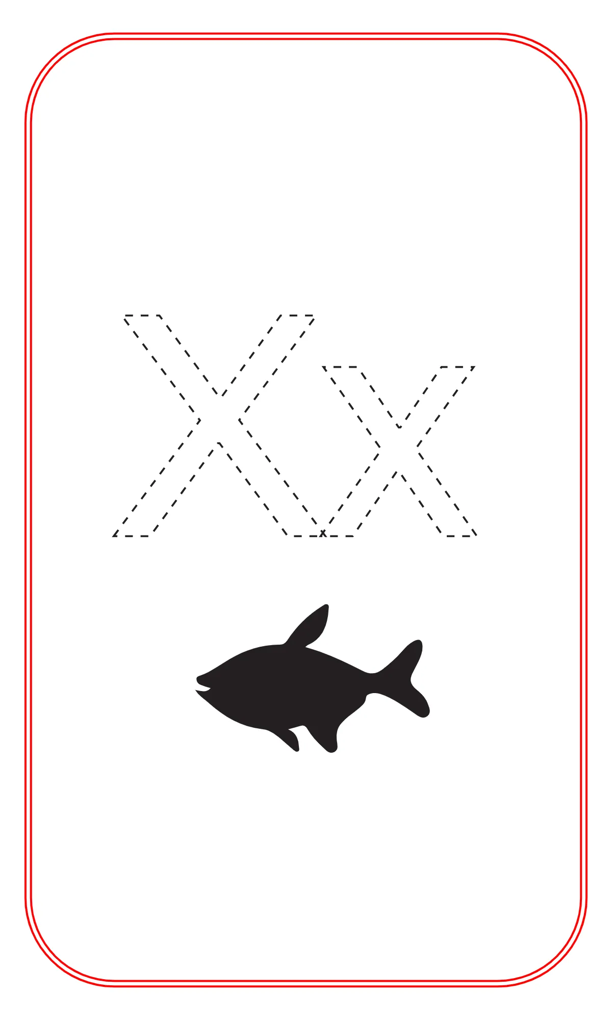 Free Blank Alphabet Tracing Flashcards Template to Edit Online