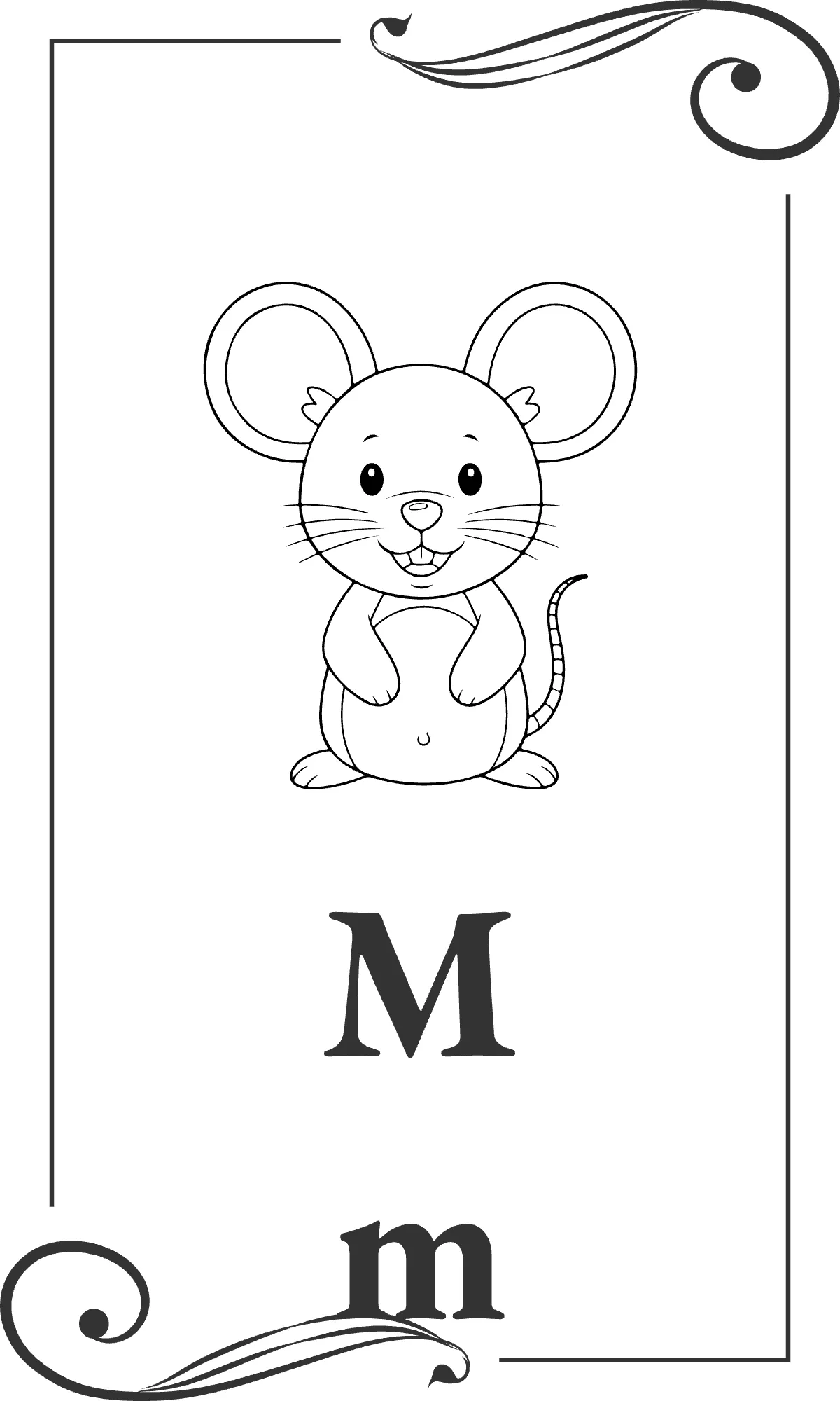 Free Coloring Alphabet Flashcards Template to Edit Online