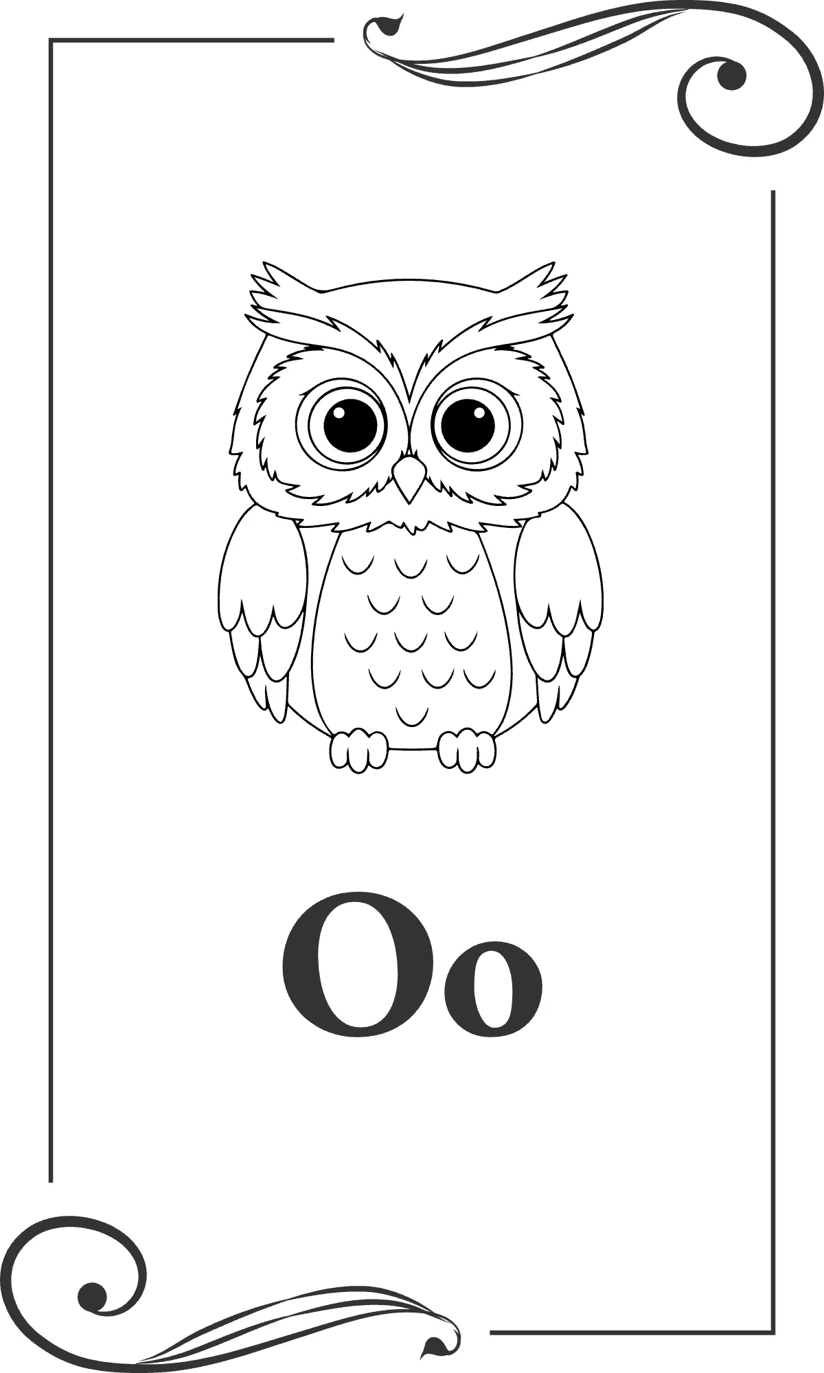 Free Coloring Alphabet Flashcards Template to Edit Online