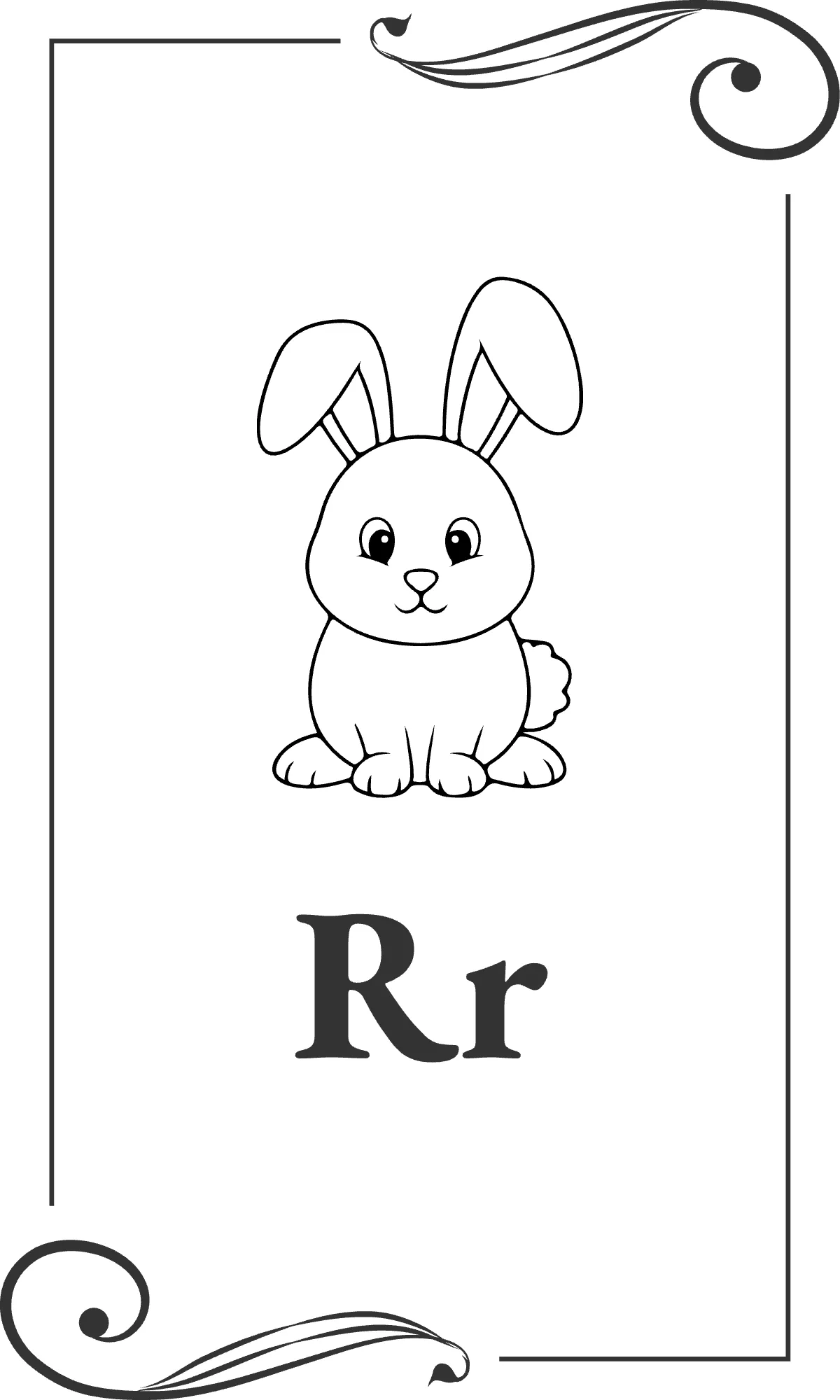 Free Coloring Alphabet Flashcards Template to Edit Online