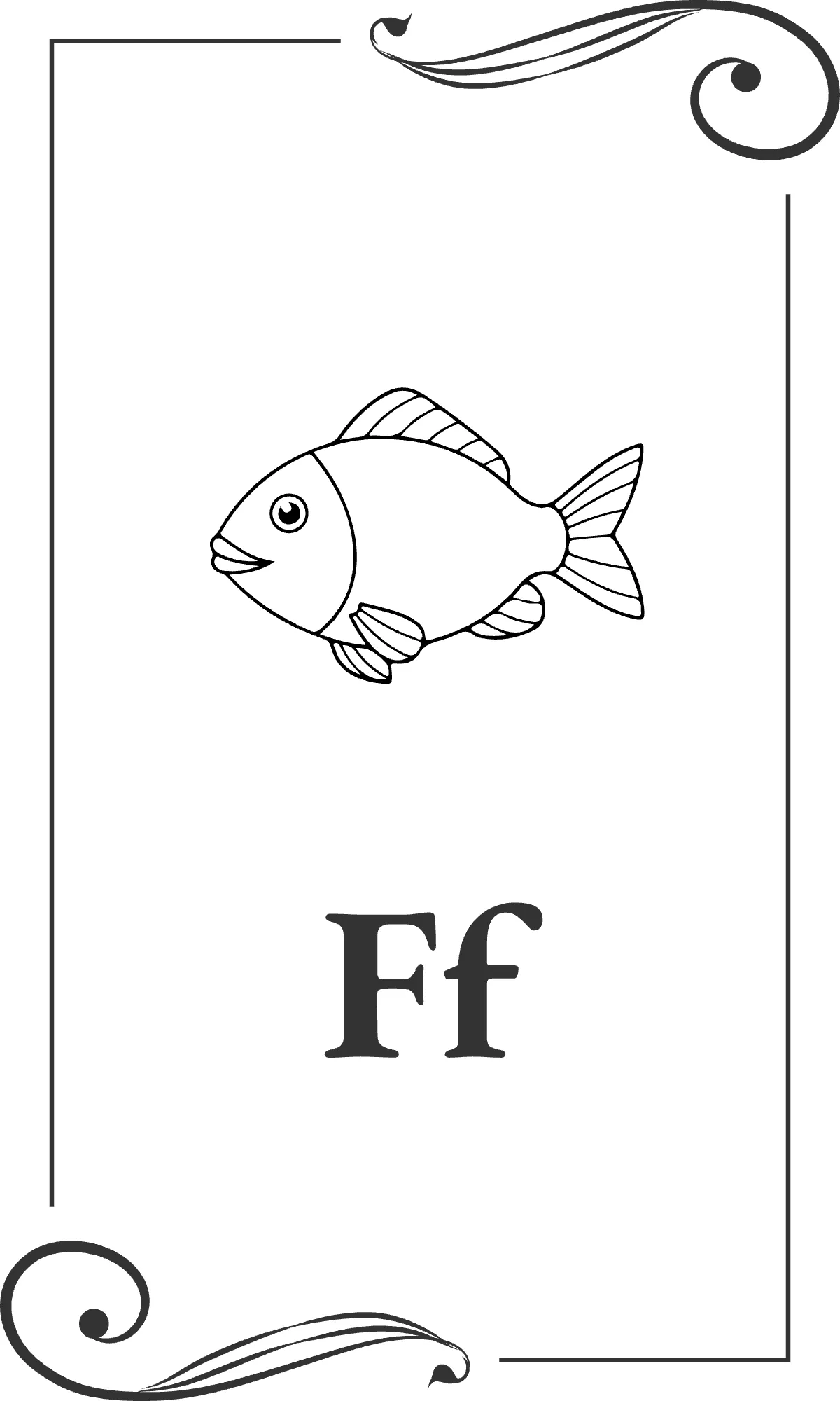 Free Coloring Alphabet Flashcards Template to Edit Online