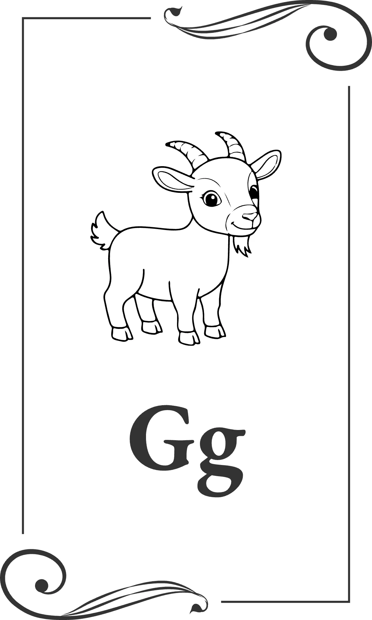 Free Coloring Alphabet Flashcards Template to Edit Online