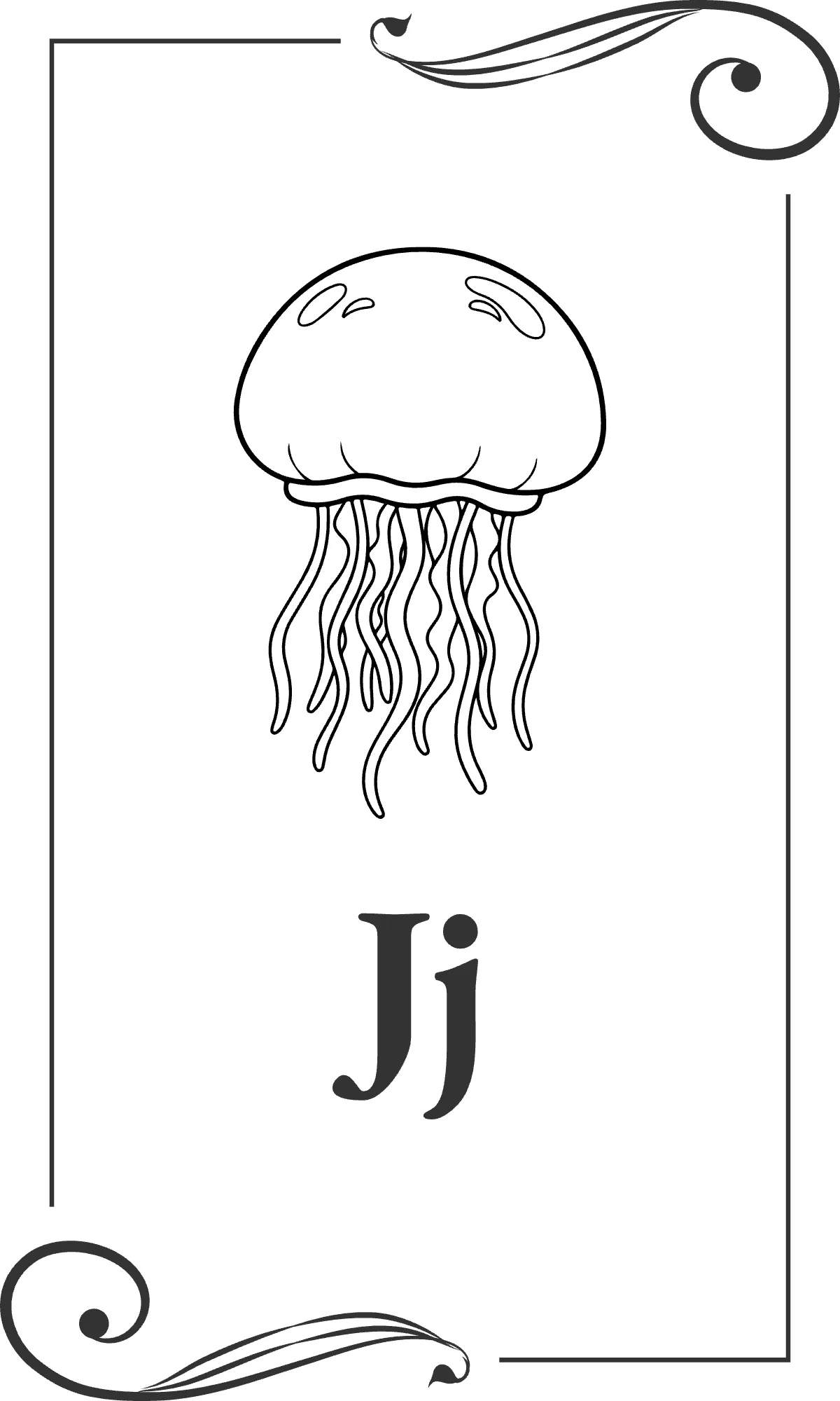 Free Coloring Alphabet Flashcards Template to Edit Online